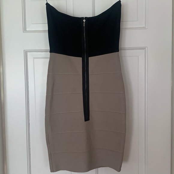 BCBGMaxAzria Alyona Strapless Bandage Mini Dress Sz S - Picture 5 of 8
